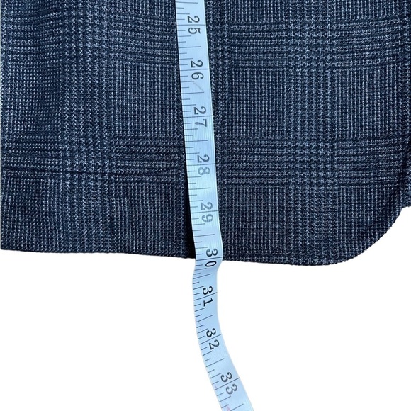 Men’s Charcoal Plaid Bullock & Jones Sport Coat - Size 40R - Picture 13 of 16